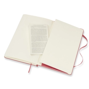 Moleskine Plain Notebook Large Red