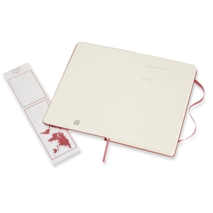 Moleskine Plain Notebook Large Red