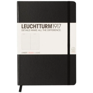 Bloc de notas Leuchtturm1917 Ruled Notebook Black