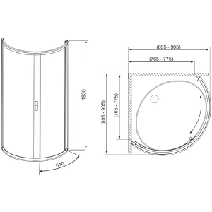 Radaway Diana 90