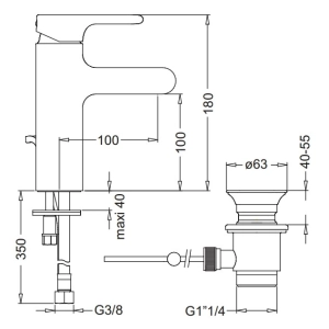 Jacob Delafon Singulier E10860