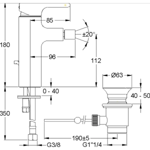 Jacob Delafon Singulier E10865