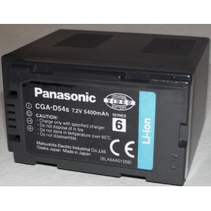 Batería de cámara Panasonic CGA-D54S