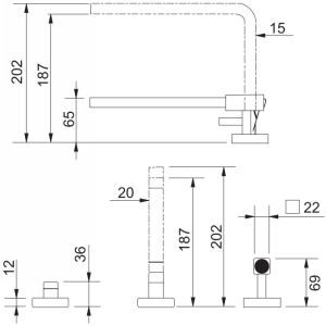 Franke Quantum Three 115.0177.688