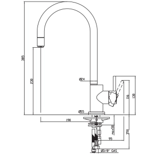 Batidora Franke Matrix Doccia 115.0029.626