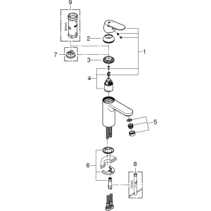 Grohe Eurosmart Cosmopolitan 23327000