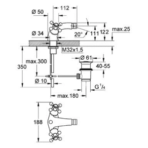 Grohe Sinfonia 24003000