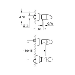 Batidora Grohe Aria 26008000