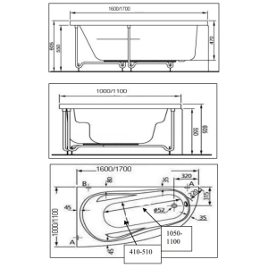 Koller Pool Comfort 160x100