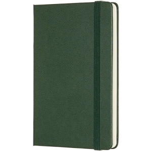 Moleskine Plain Notebook Pocket Green