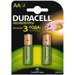 Acumulador / batería Duracell 2xAA 1300 mAh