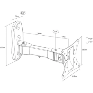 Soporte/montaje X-Digital STEEL SA125