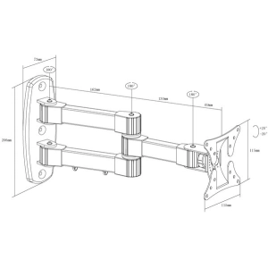 Soporte/montaje X-Digital STEEL SA145