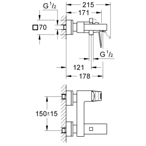 Grohe Eurocube 23140000