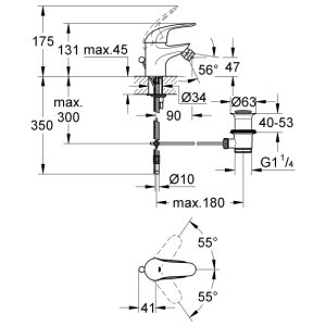 Grohe Euroeco 32737000