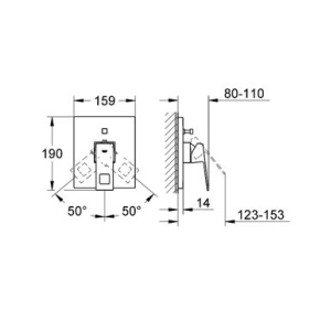 Grohe Eurocube 19896000