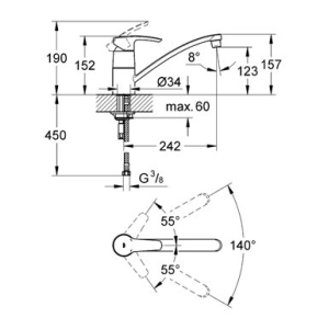 Grohe Eurostyle 33977001