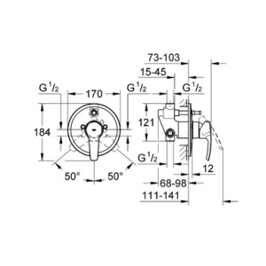 Batidora Grohe Eurostyle 33637001