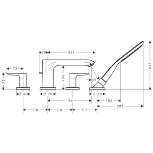 Hansgrohe Metris 31442000