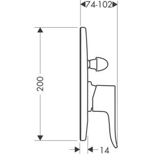 Hansgrohe Metris 31484000