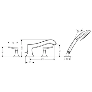 Hansgrohe Metris Classic 31314000