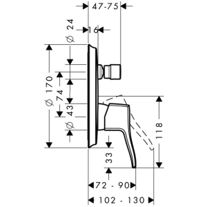 Hansgrohe Metris Classic 31485000