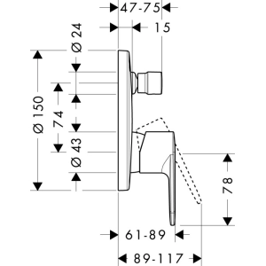 Hansgrohe Talis E2 31645000