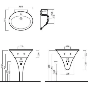 Lavabo Hatria Sculture Y0LZ