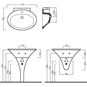 Lavabo Hatria Sculture YR37