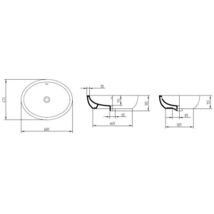 AeT Orizzonti Oval Basin L280