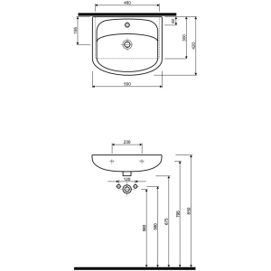 Lavabo Kolo Nova 50 21950