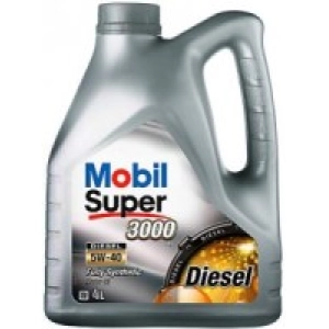 Aceite de motor MOBIL Super 3000 X1 Diesel 5W-40 4L