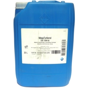 Aceite de motor Aral Mega Turboral 10W-40 20L