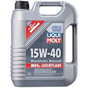 Aceite de motor Liqui Moly MoS2 Leichtlauf 15W-40 5L