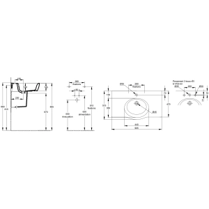 Lavabo Jacob Delafon Ove E1703-00