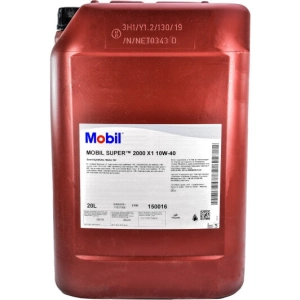 Aceite de motor MOBIL Super 2000 X1 10W-40 20L