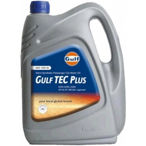 Aceite de motor Gulf Tec Plus 10W-40 4L