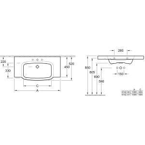 Villeroy & Boch Sentique 5142A0