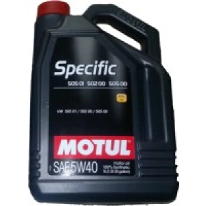 Aceite de motor Motul Specific 505.01-502.00-505.00 5W-40 5L