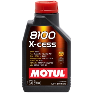 Aceite de motor Motul 8100 X-Cess 5W-40 1L