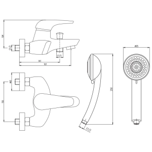 Deante Jaguar BDX 011M