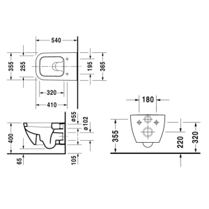 Aseo Duravit Happy D. 2221090000