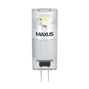 Bombilla Maxus 1-LED-339-T G4 1W 3000K 12V AC/DC CR