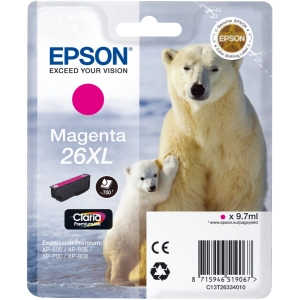 Cartucho Epson 26XL M C13T26334010