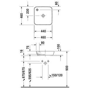 Duravit Starck 1 232246