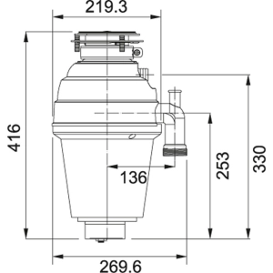 Franke Turbo Plus TP-125