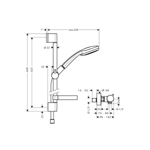 Hansgrohe Croma 100 27034000