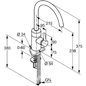 Kludi E-go 422000575