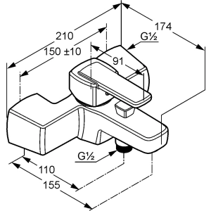 Kludi Q-Beo 504430575