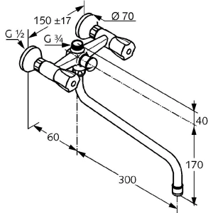 Kludi Standard 251230515